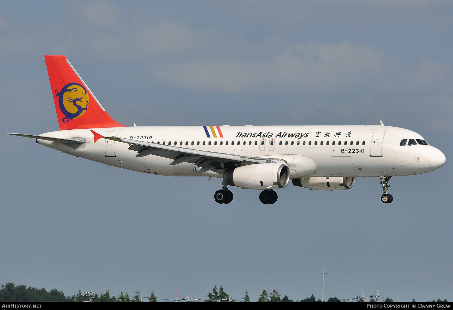 Aircraft Photo of B-22310 | Airbus A320-232 | TransAsia Airways | AirHistory.net #169085