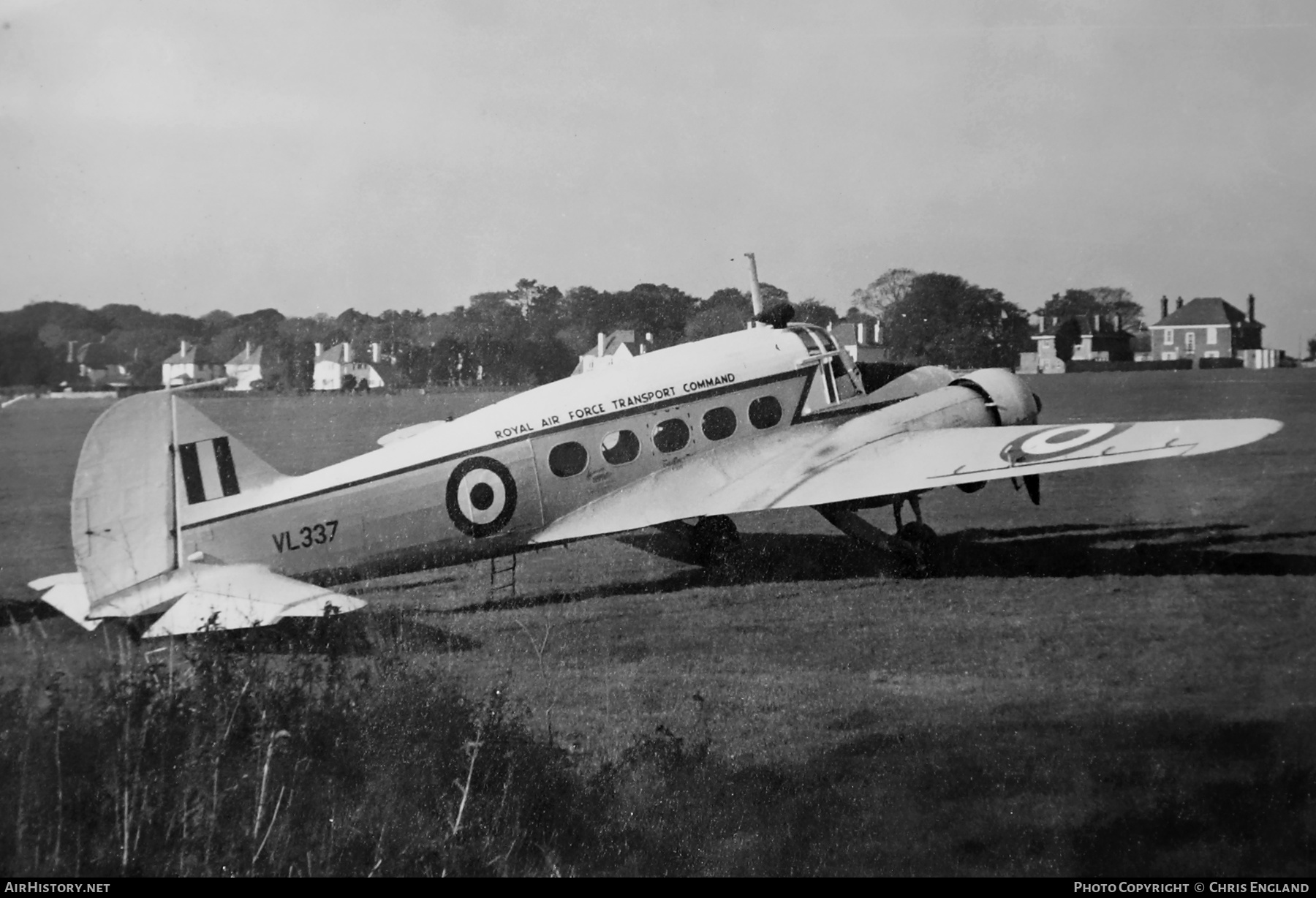 Aircraft Photo of VL337 | Avro 652A Anson C19 | UK - Air Force | AirHistory.net #169092