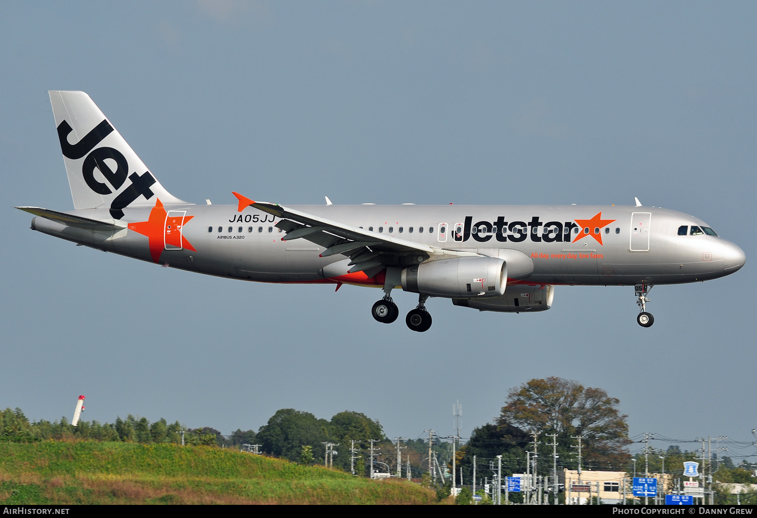 Aircraft Photo of JA05JJ | Airbus A320-232 | Jetstar Airways | AirHistory.net #169093