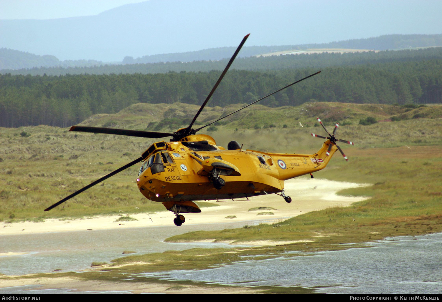 Aircraft Photo of XZ594 | Westland WS-61 Sea King HAR3 | UK - Air Force | AirHistory.net #169101