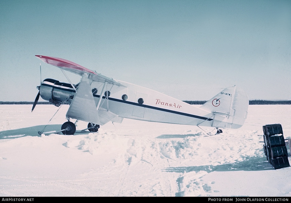 Aircraft Photo of CF-BTW | Bellanca 66-75 Aircruiser | Transair | AirHistory.net #169109