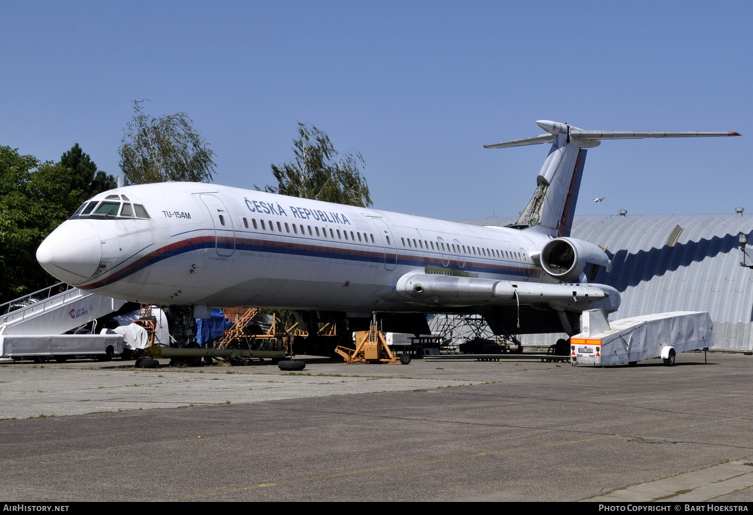 Aircraft Photo of OK-BYZ | Tupolev Tu-154M | Czechia Government | AirHistory.net #169110