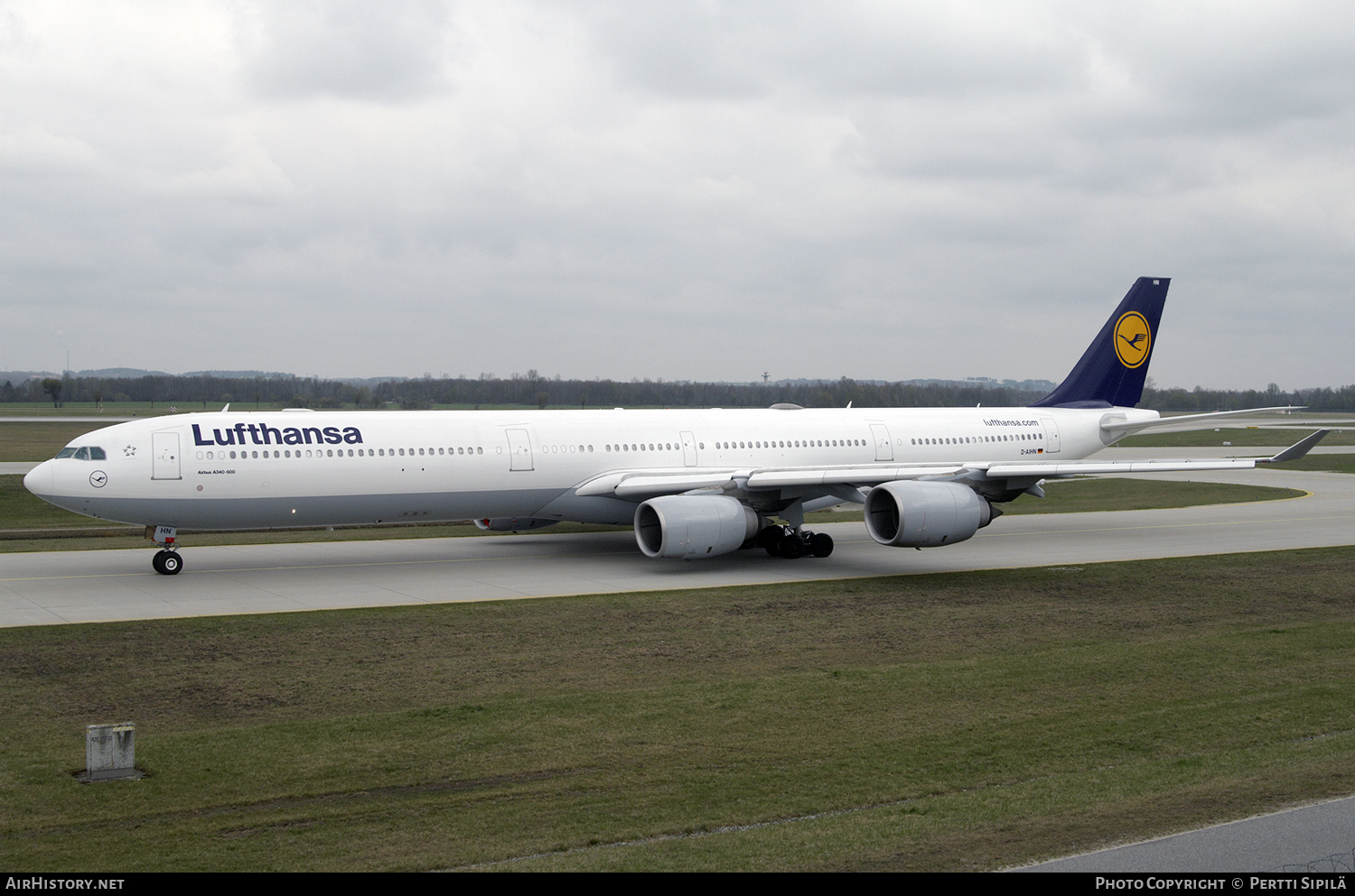 Aircraft Photo of D-AIHN | Airbus A340-642 | Lufthansa | AirHistory.net #169112
