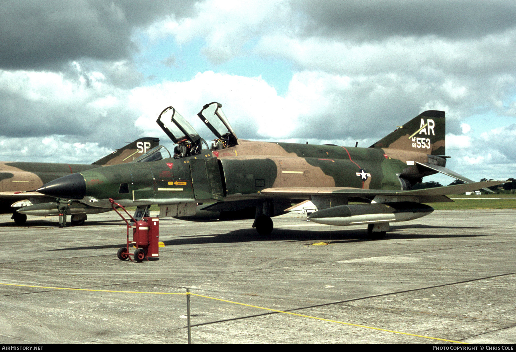 Aircraft Photo of 68-0553 / AF68-553 | McDonnell Douglas RF-4C Phantom II | USA - Air Force | AirHistory.net #169136