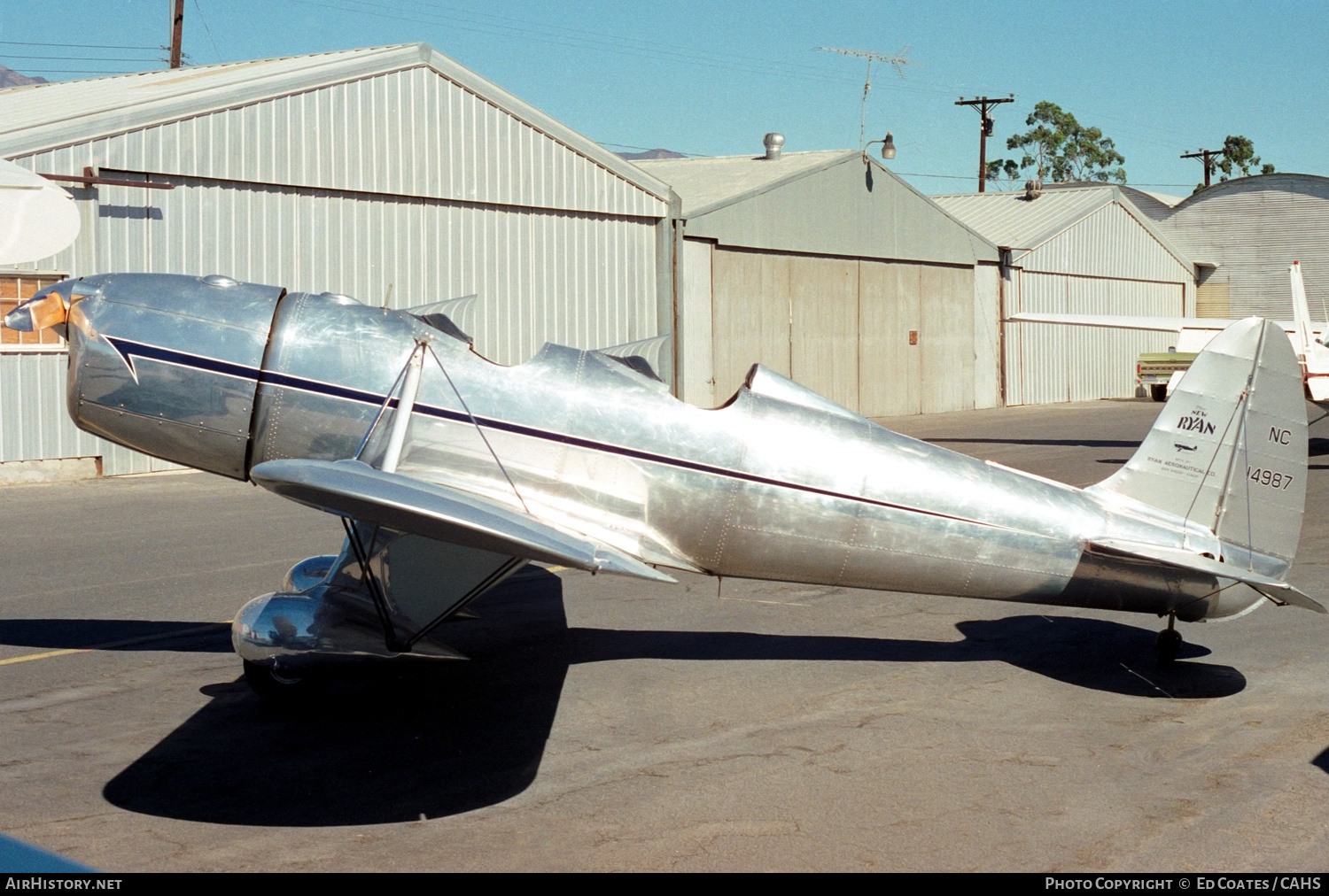 Aircraft Photo of N14987 / NC14987 | Ryan ST-A Special | AirHistory.net #169138