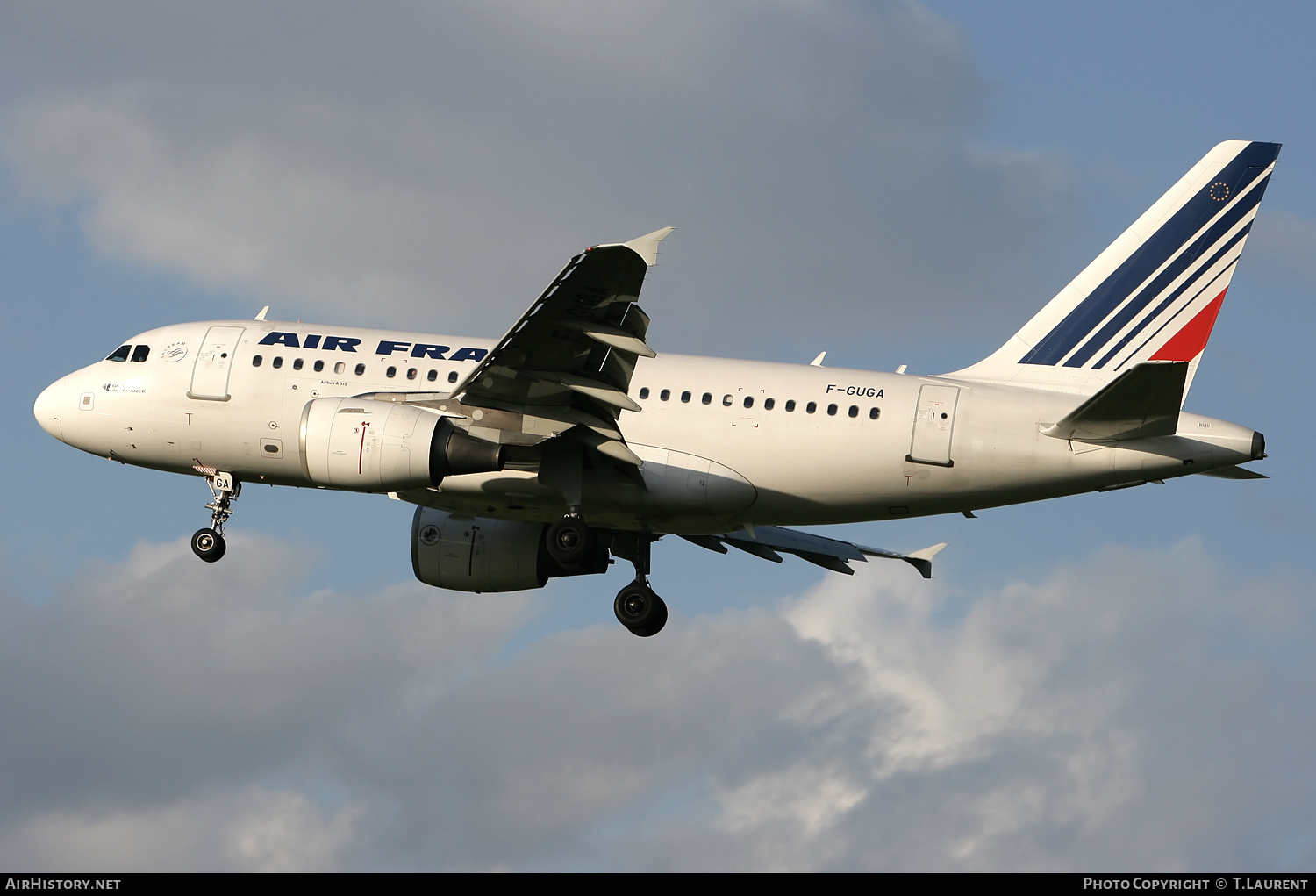 Aircraft Photo of F-GUGA | Airbus A318-111 | Air France | AirHistory.net #169144