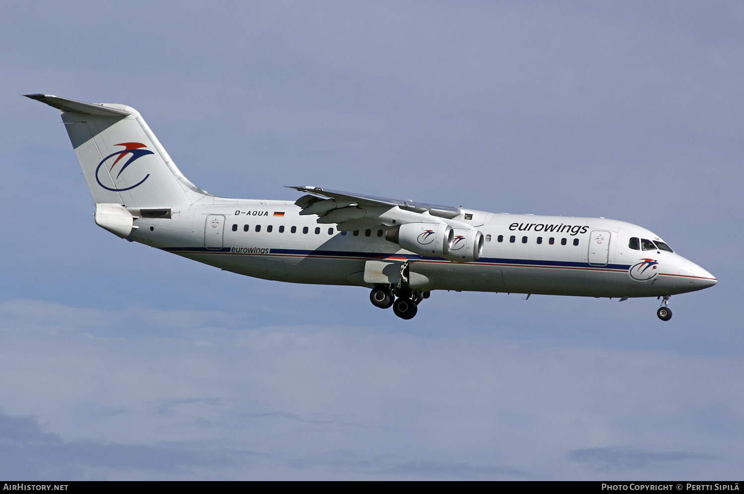 Aircraft Photo of D-AQUA | British Aerospace BAe-146-300 | Eurowings | AirHistory.net #169181