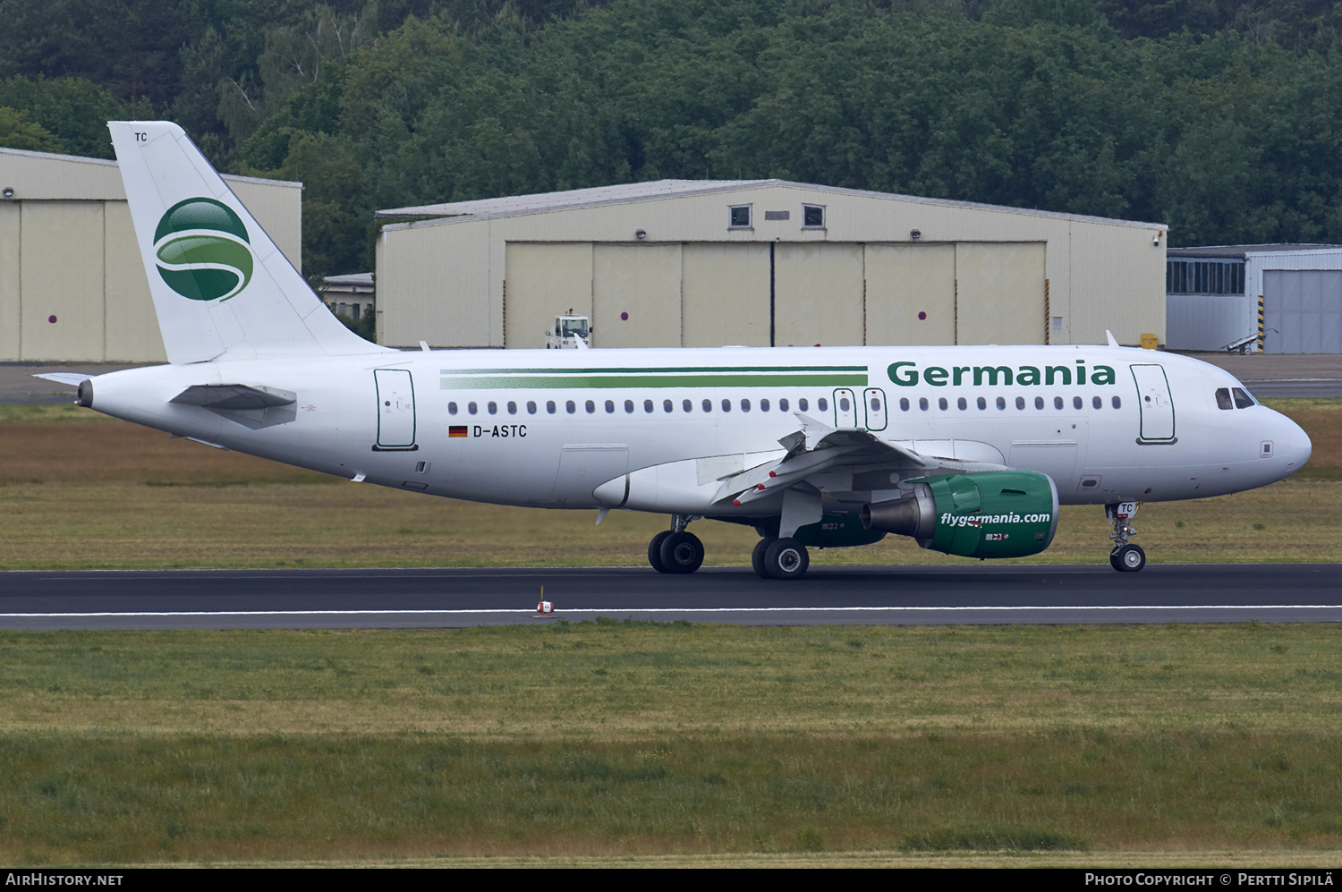 Aircraft Photo of D-ASTC | Airbus A319-112 | Germania | AirHistory.net #169191