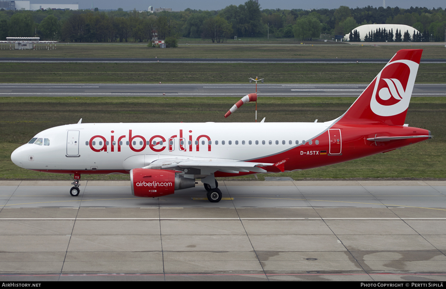 Aircraft Photo of D-ASTX | Airbus A319-112 | Air Berlin | AirHistory.net #169214