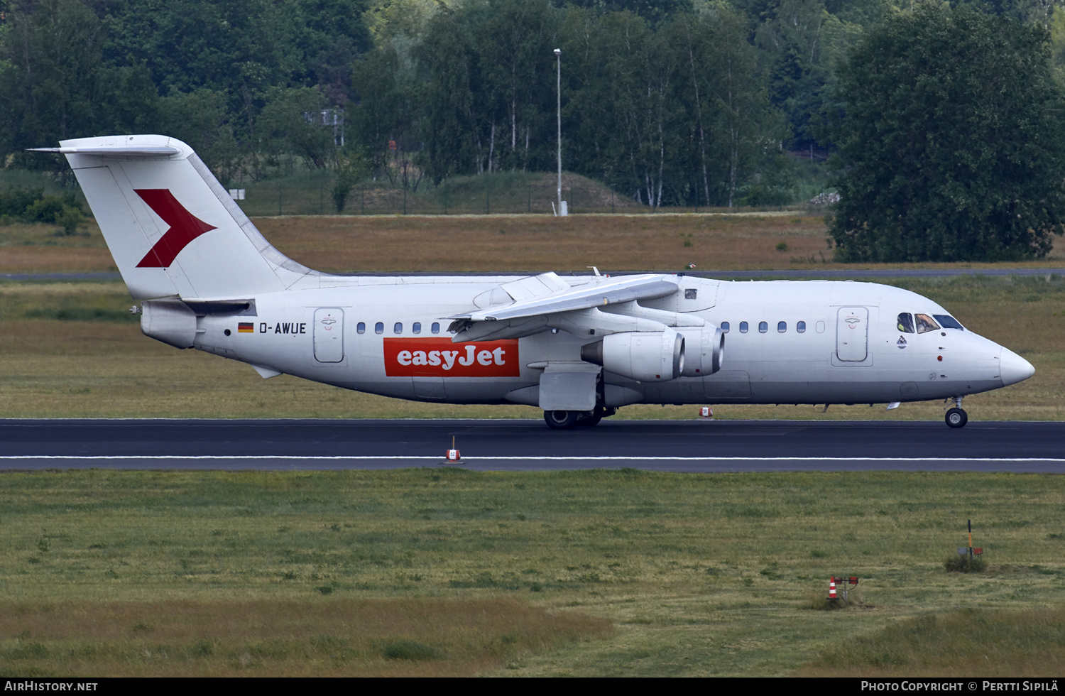 Aircraft Photo of D-AWUE | British Aerospace BAe-146-200 | EasyJet | AirHistory.net #169216