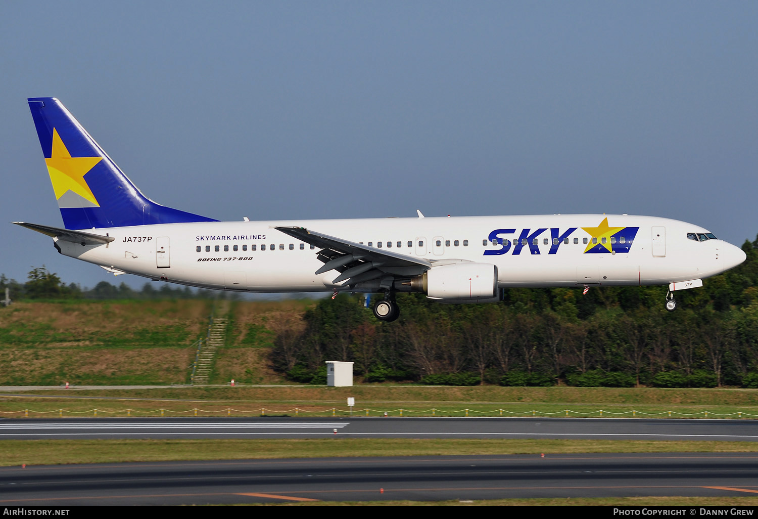 Aircraft Photo of JA737P | Boeing 737-8HX | Skymark Airlines | AirHistory.net #169217