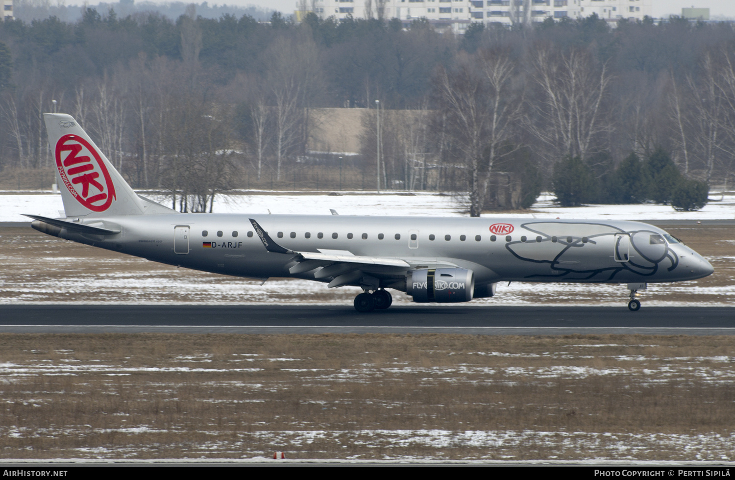 Aircraft Photo of D-ARJF | Embraer 190LR (ERJ-190-100LR) | Niki | AirHistory.net #169218