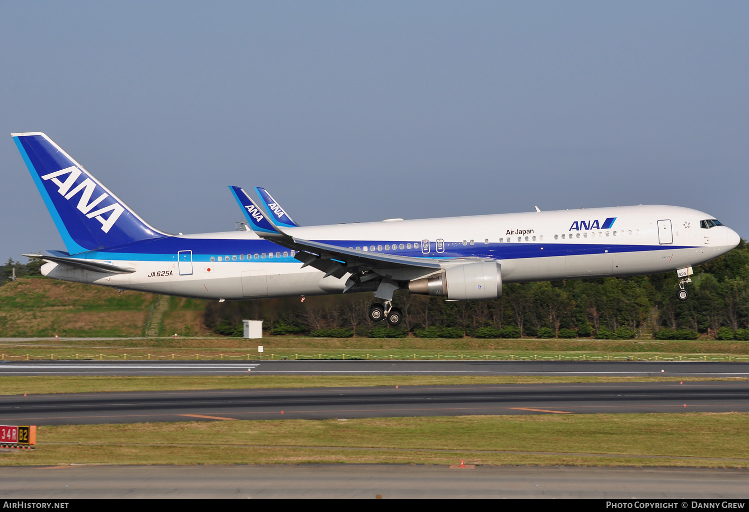 Aircraft Photo of JA625A | Boeing 767-381/ER | All Nippon Airways - ANA | AirHistory.net #169223