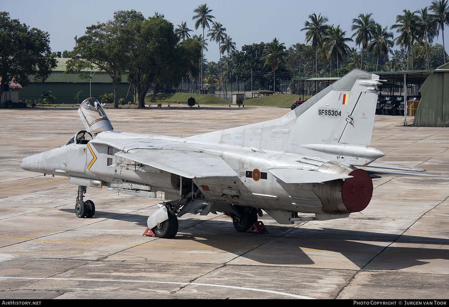 Aircraft Photo of SFS5304 | Mikoyan-Gurevich MiG-27M | Sri Lanka - Air Force | AirHistory.net #169227