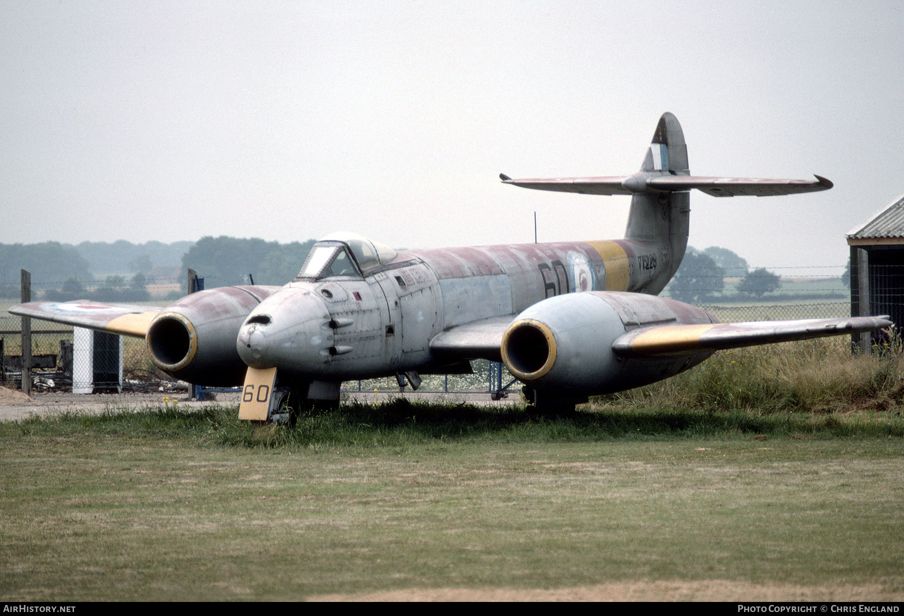 Aircraft Photo of VT229 | Gloster Meteor F4 | UK - Air Force | AirHistory.net #169228