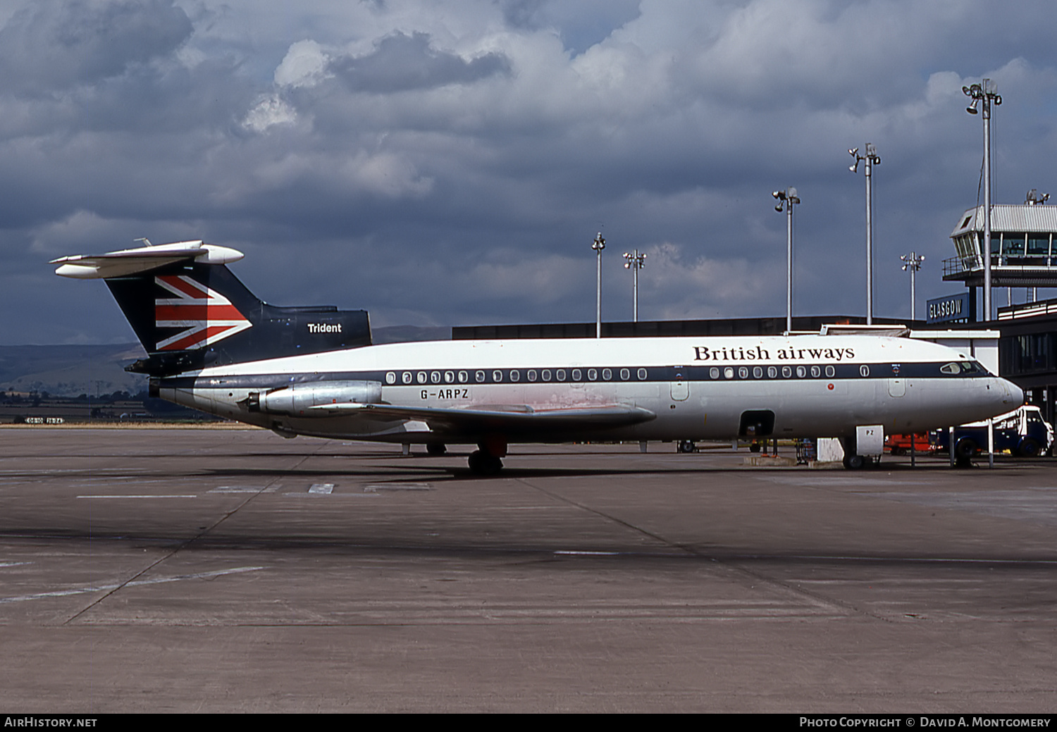 Aircraft Photo of G-ARPZ | Hawker Siddeley HS-121 Trident 1C | British Airways | AirHistory.net #169232