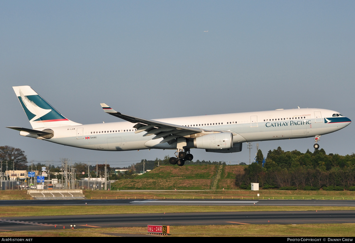 Aircraft Photo of B-LAM | Airbus A330-343E | Cathay Pacific Airways | AirHistory.net #169238