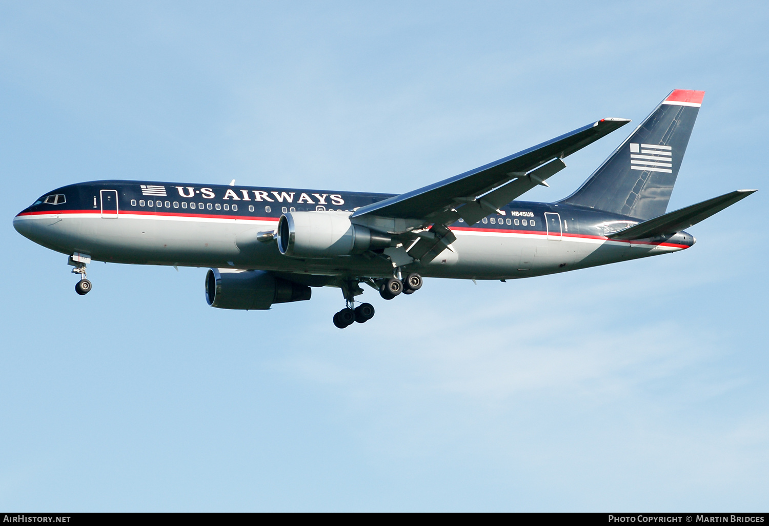 Aircraft Photo of N645US | Boeing 767-201/ER | US Airways | AirHistory.net #169241