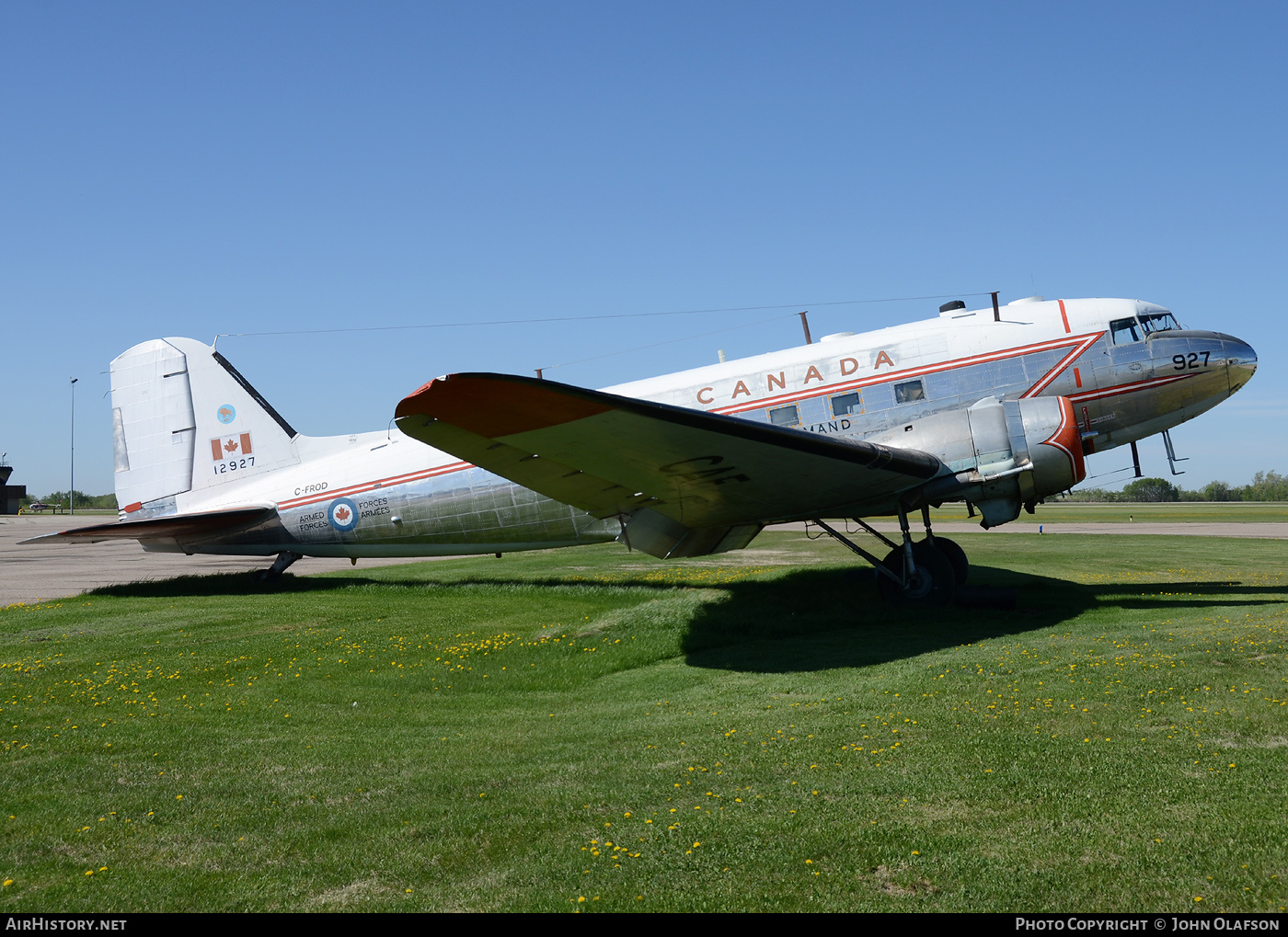 Aircraft Photo of C-FROD / 12927 | Douglas C-47A Skytrain | Buffalo Airways | Canada - Air Force | AirHistory.net #169250
