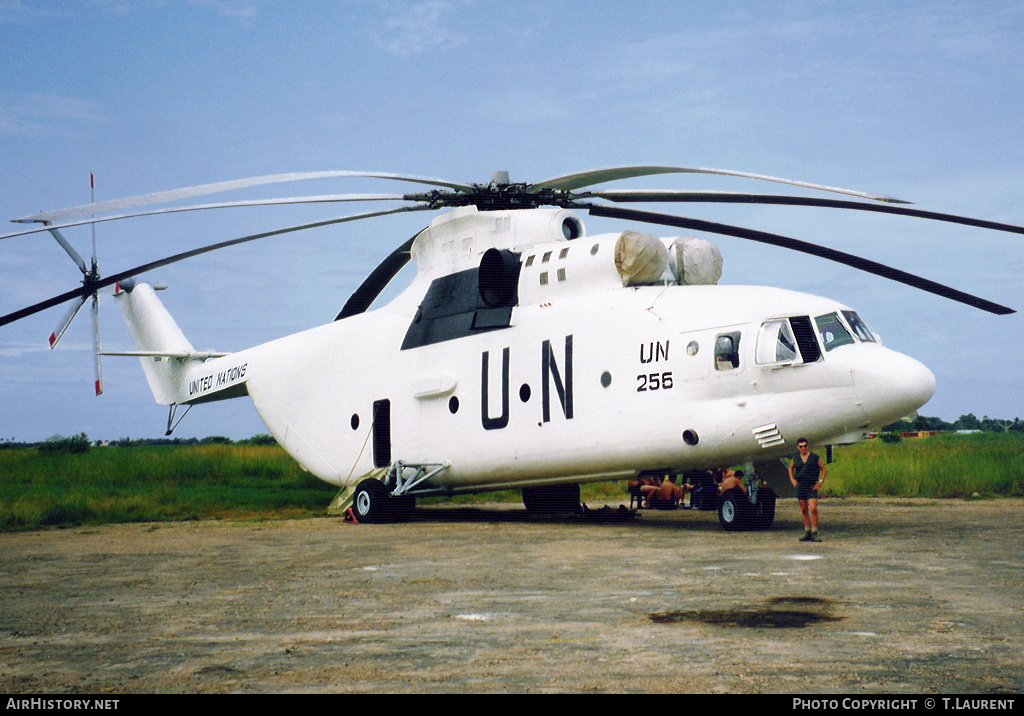 Aircraft Photo of UN-256 | Mil Mi-26T | United Nations | AirHistory.net #169255