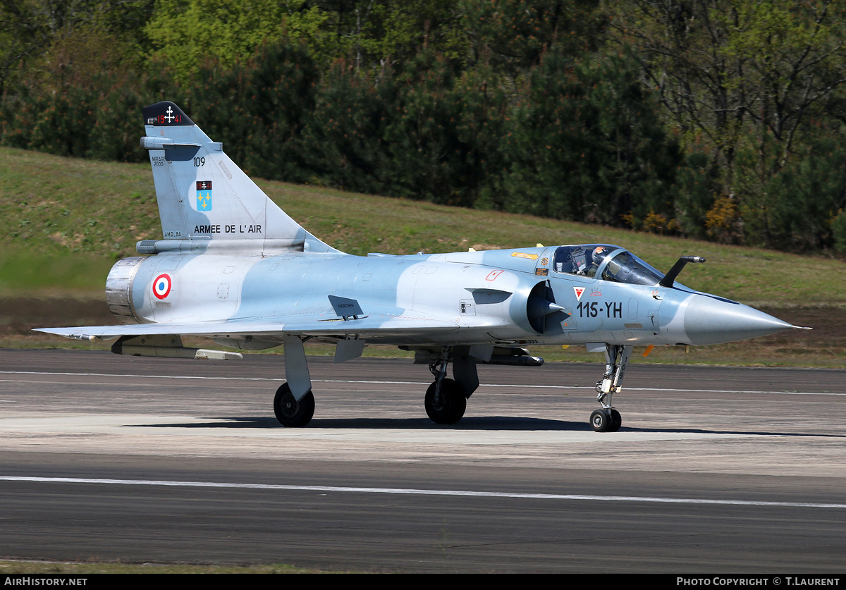 Aircraft Photo of 109 | Dassault Mirage 2000C | France - Air Force | AirHistory.net #169271