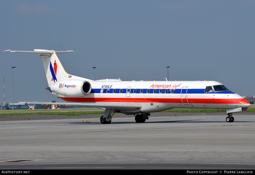 Aircraft Photo of N700LE | Embraer ERJ-135LR (EMB-135LR) | American Eagle | AirHistory.net #169280