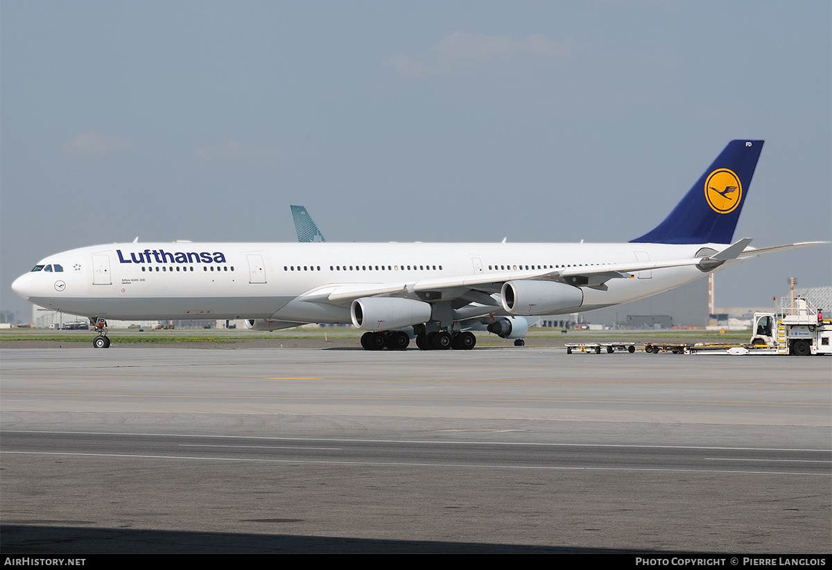Aircraft Photo of D-AIFD | Airbus A340-313 | Lufthansa | AirHistory.net #169291
