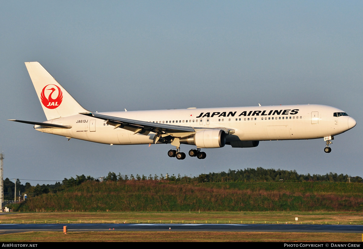 Aircraft Photo of JA613J | Boeing 767-346/ER | Japan Airlines - JAL | AirHistory.net #169294