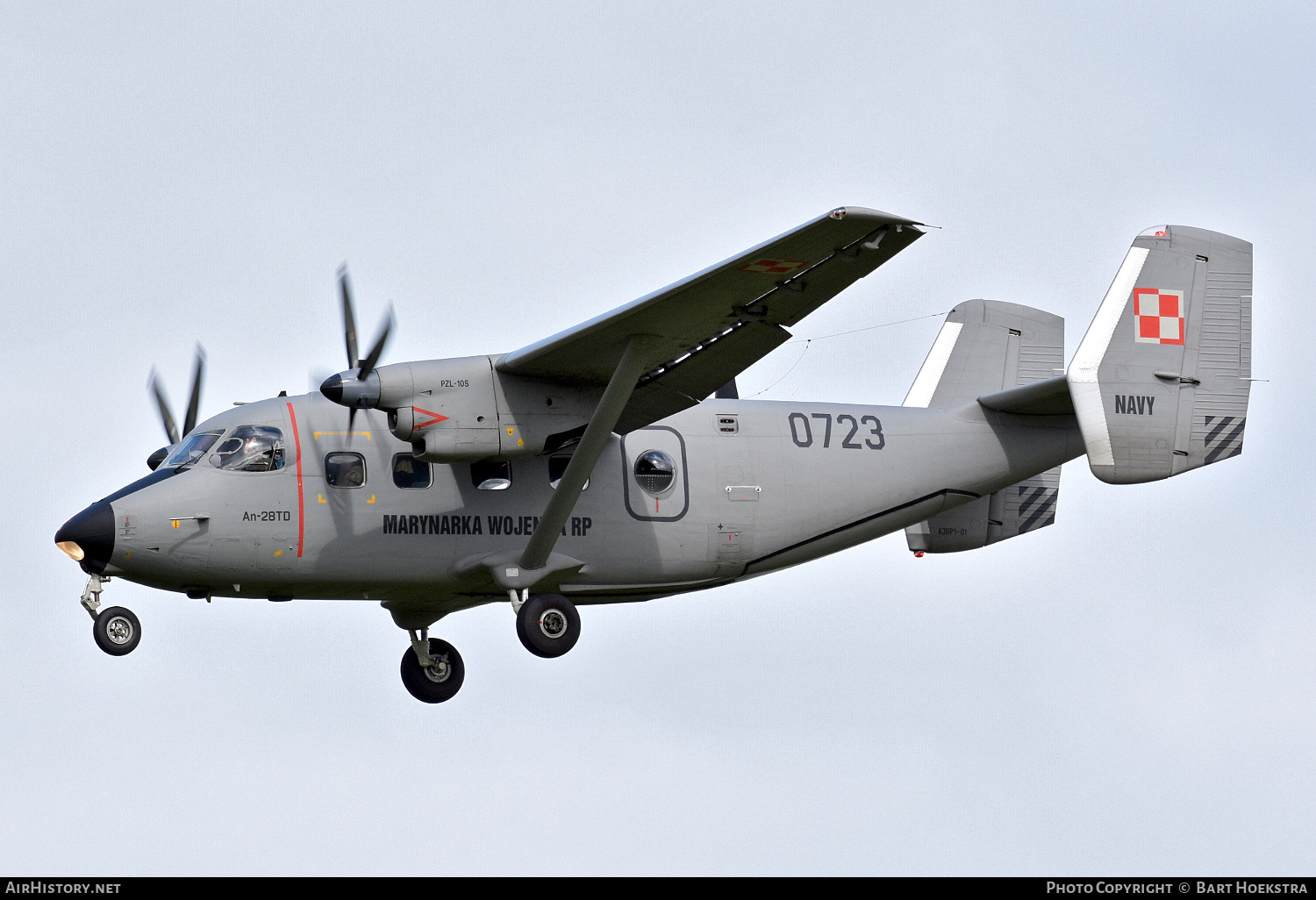 Aircraft Photo of 0723 | PZL-Mielec An-28TD | Poland - Navy | AirHistory.net #169296