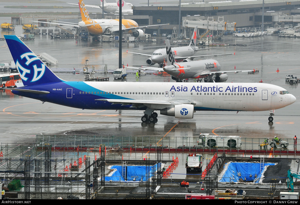 Aircraft Photo of HS-AAC | Boeing 767-322/ER | Asia Atlantic Airlines | AirHistory.net #169304