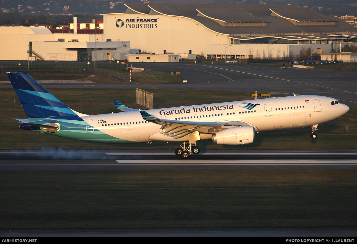 Aircraft Photo of F-WWKK | Airbus A330-243 | Garuda Indonesia | AirHistory.net #169305