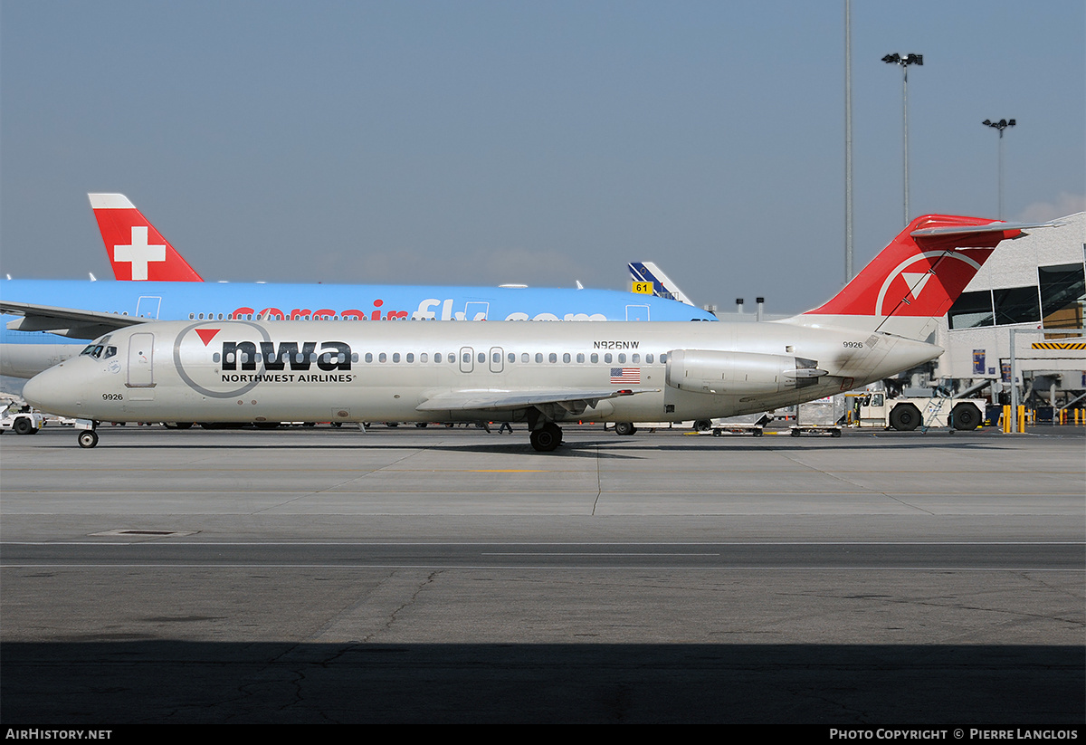 Aircraft Photo of N926NW | McDonnell Douglas DC-9-32 | Northwest Airlines | AirHistory.net #169317