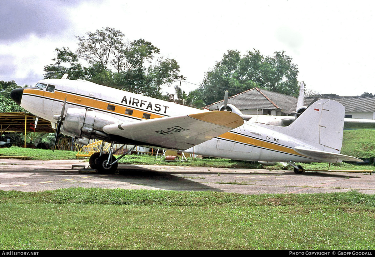 Aircraft Photo of PK-OAZ | Douglas C-47A Skytrain | Airfast | AirHistory.net #169323