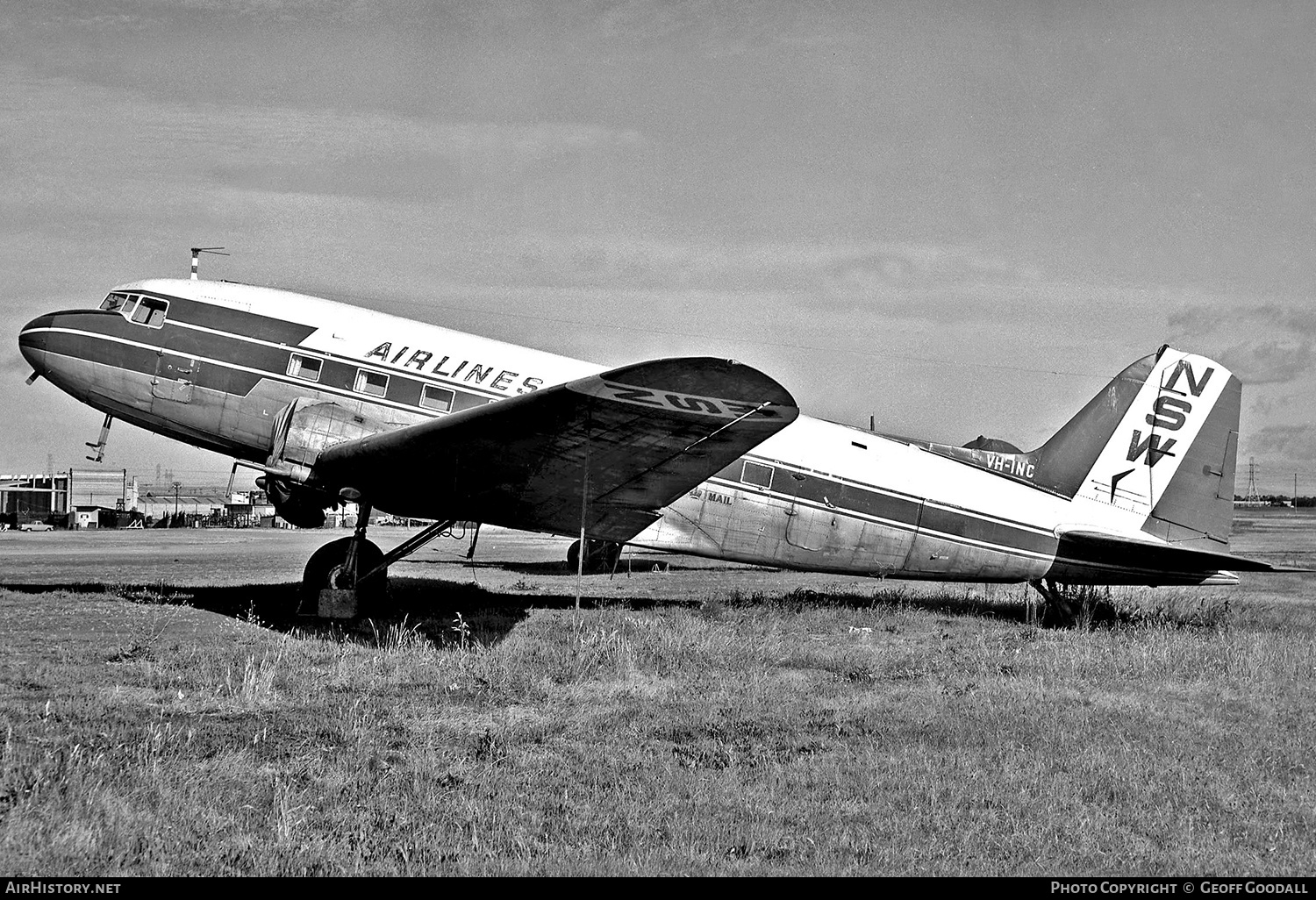 Aircraft Photo of VH-INC | Douglas C-47A Skytrain | Airlines of NSW | AirHistory.net #169329