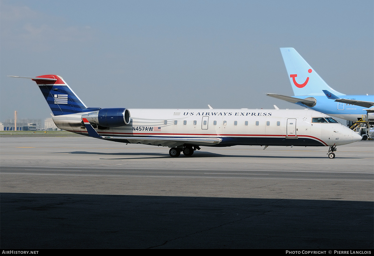 Aircraft Photo of N457AW | Bombardier CRJ-200LR (CL-600-2B19) | US Airways Express | AirHistory.net #169333