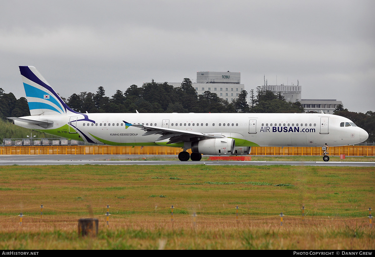 Aircraft Photo of HL7761 | Airbus A321-231 | Air Busan | AirHistory.net #169345