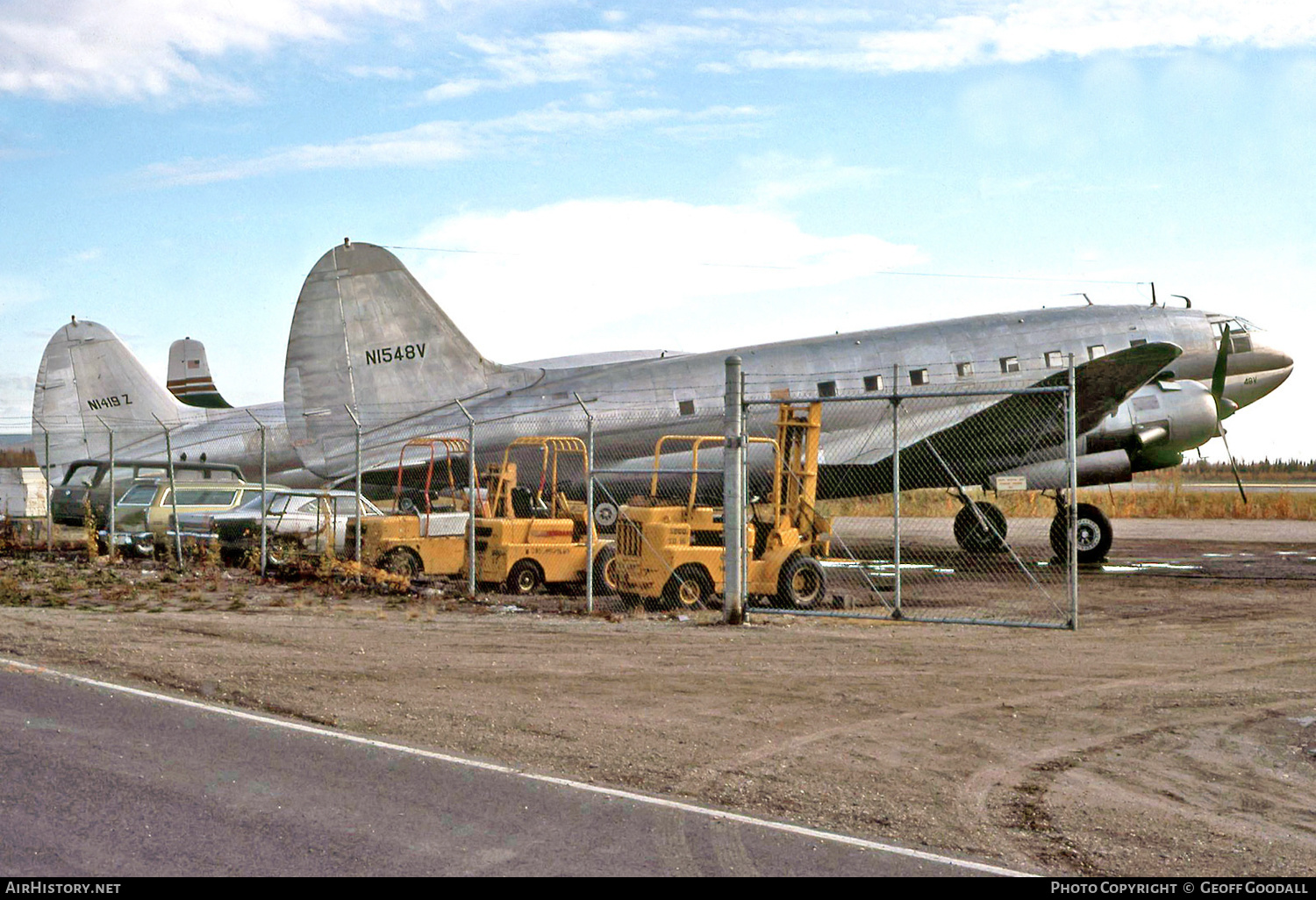 Aircraft Photo of N1548V | Curtiss C-46A Commando | AirHistory.net #169348