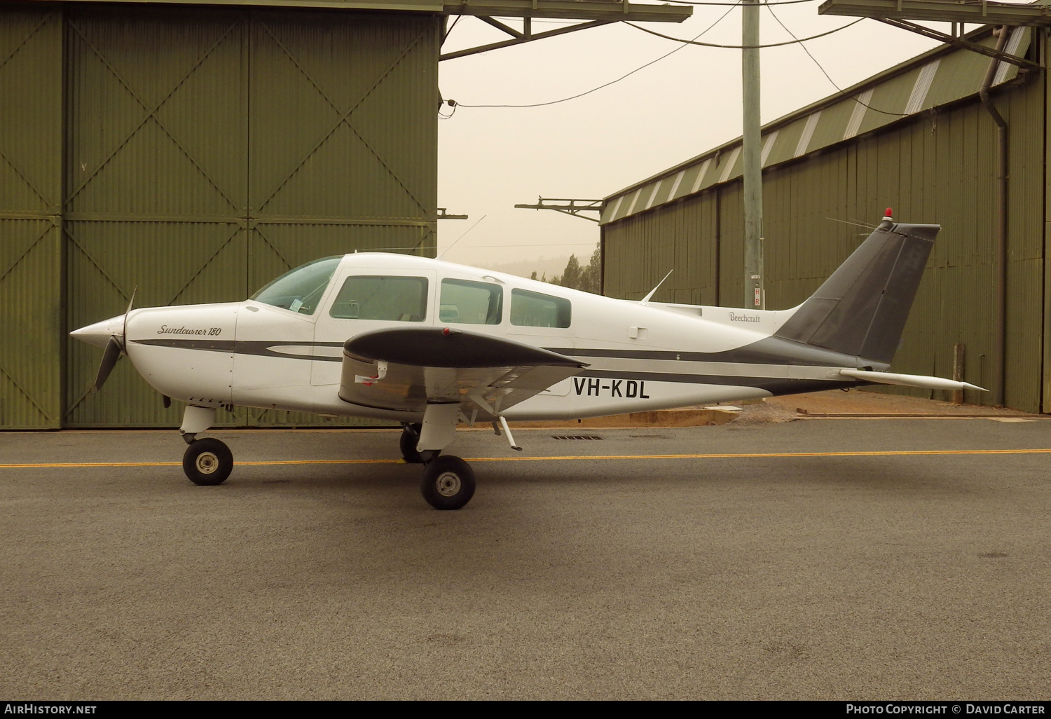 Aircraft Photo of VH-KDL | Beech C23 Sundowner 180 | AirHistory.net #169350