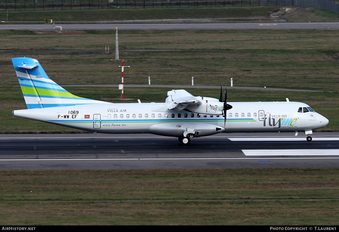 Aircraft Photo of F-WWEF | ATR ATR-72-600 (ATR-72-212A) | FlyMe | AirHistory.net #169363