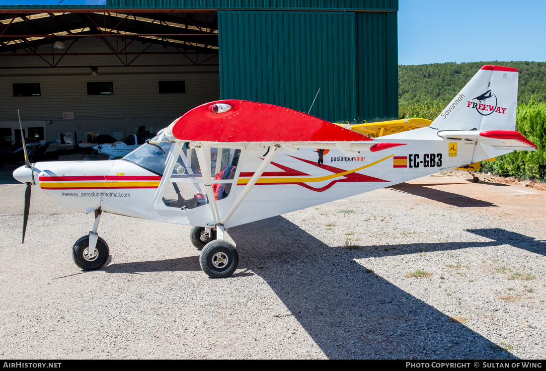 Aircraft Photo of EC-GB3 | ICP MXP-740 Savannah | Freeway Aeroclub | AirHistory.net #169383