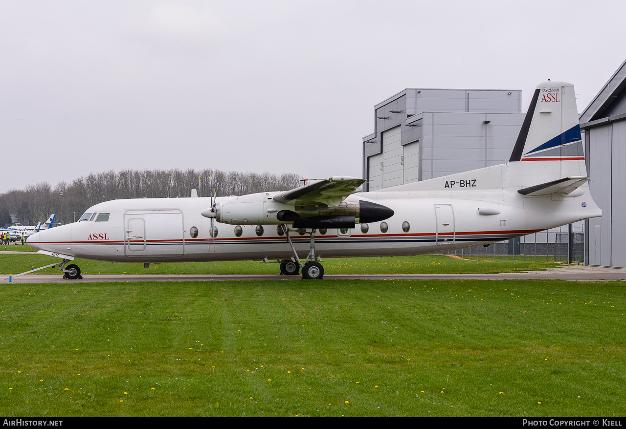 Aircraft Photo of AP-BHZ | Fokker F27-500 Friendship | ASSL - Aircraft Sales and Services | AirHistory.net #169418