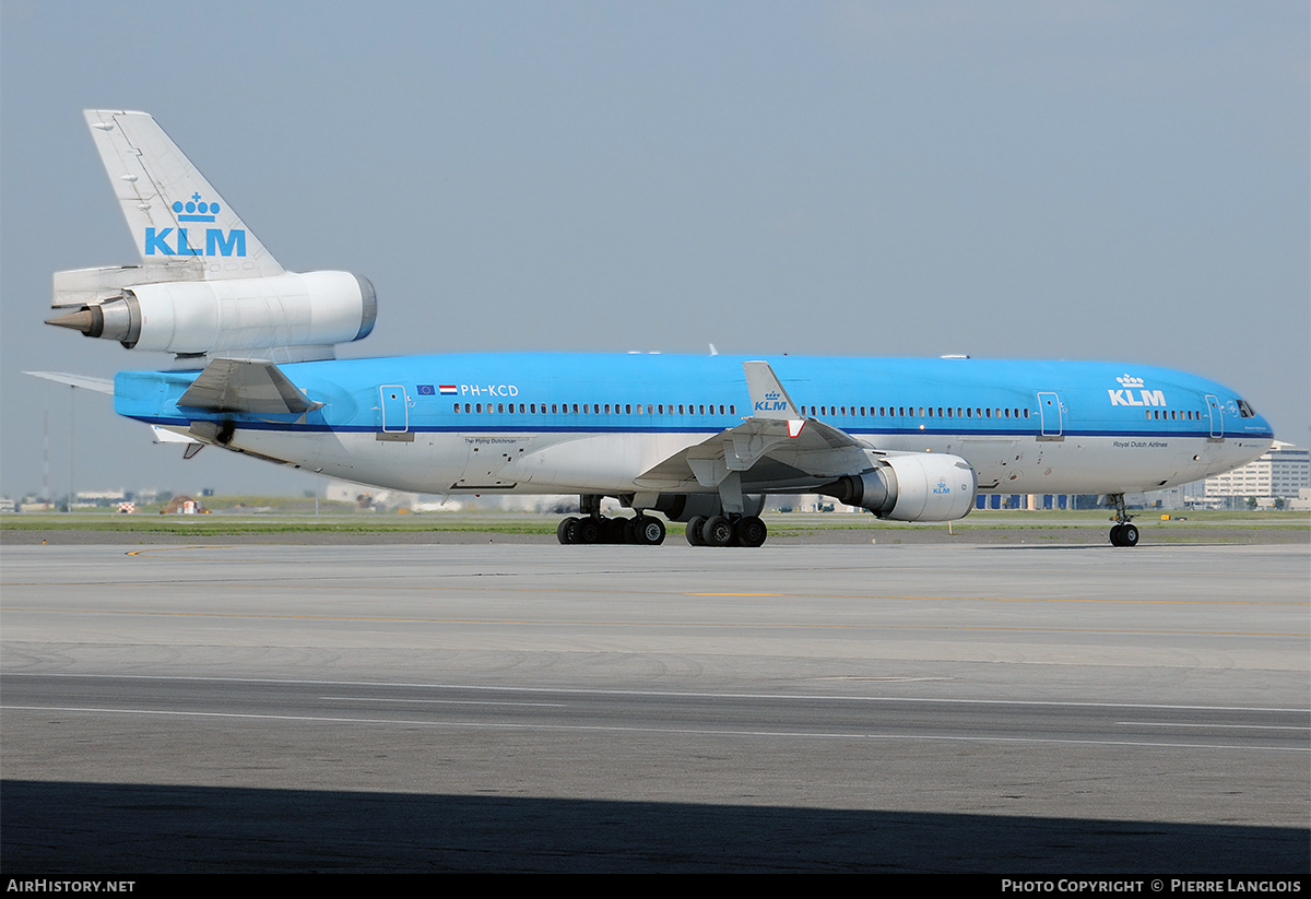 Aircraft Photo of PH-KCD | McDonnell Douglas MD-11 | KLM - Royal Dutch Airlines | AirHistory.net #169425
