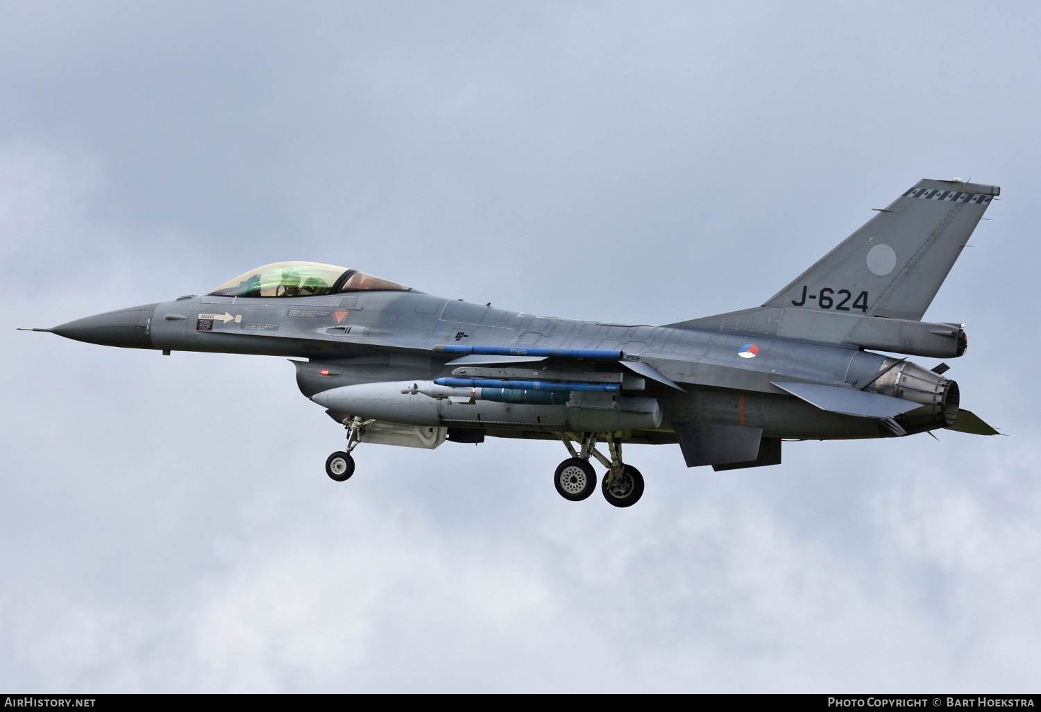 Aircraft Photo of J-624 | General Dynamics F-16AM Fighting Falcon | Netherlands - Air Force | AirHistory.net #169435