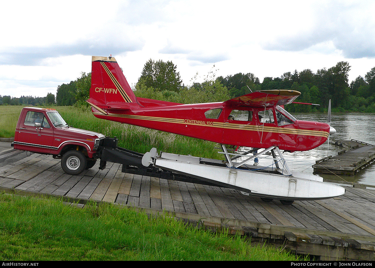 Aircraft Photo of CF-WFN | Found 100 Centennial | AirHistory.net #169459
