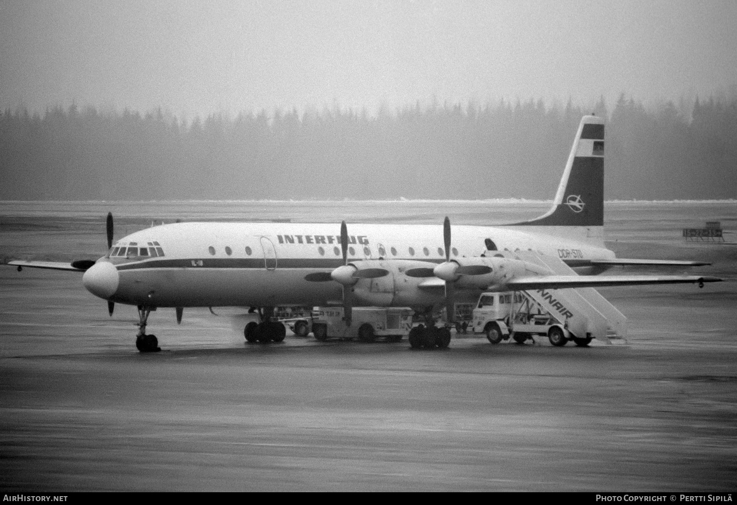 Aircraft Photo of DDR-STO | Ilyushin Il-18D | Interflug | AirHistory.net #169465