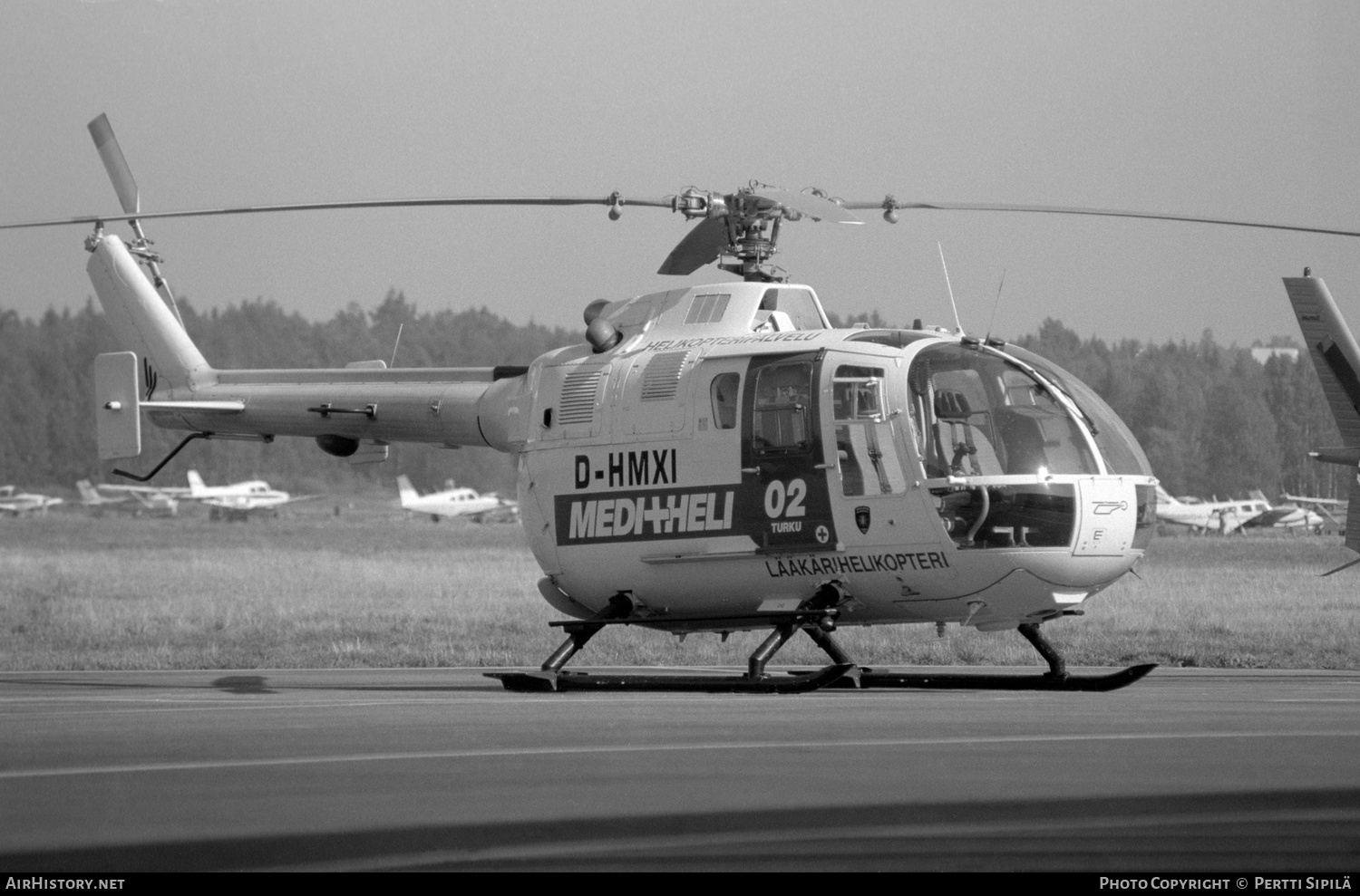 Aircraft Photo of D-HMXI | Eurocopter BO-105CBS-5 | Helikopteripalvelu | AirHistory.net #169478