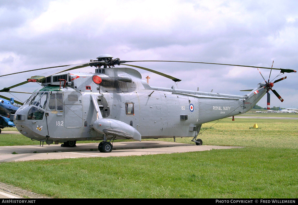 Aircraft Photo of ZD636 | Westland WS-61 Sea King ASaC7 | UK - Navy | AirHistory.net #169486
