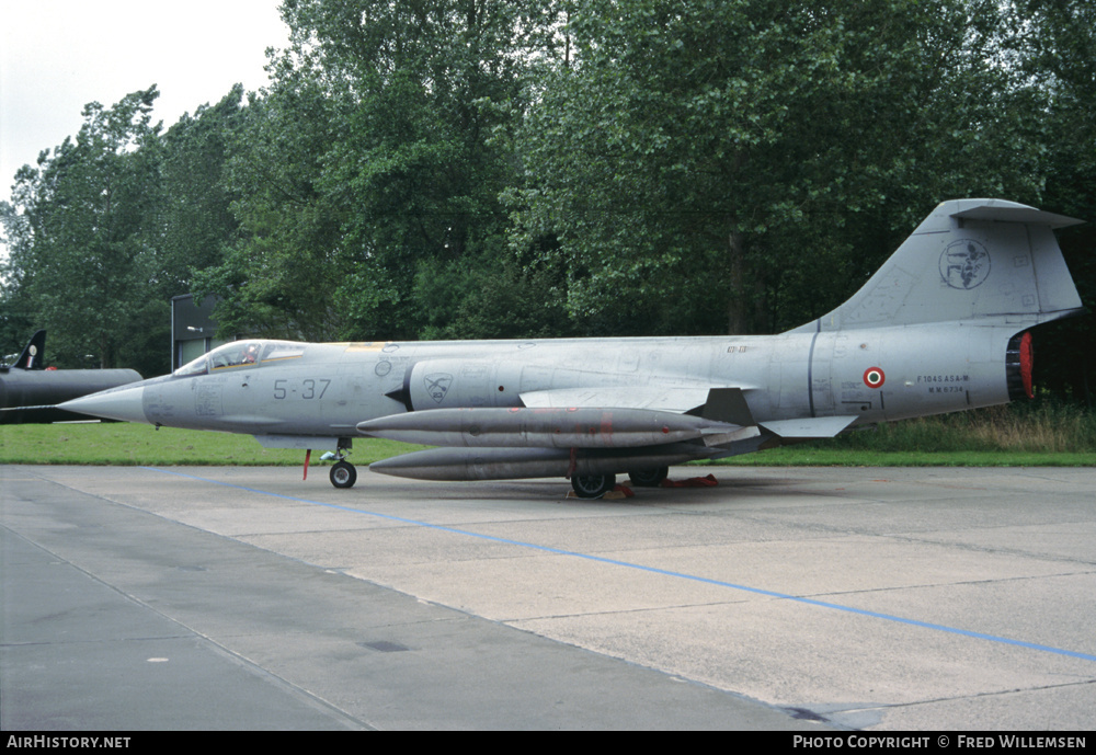 Aircraft Photo of MM6734 | Lockheed F-104S/ASA-M Starfighter | Italy - Air Force | AirHistory.net #169491