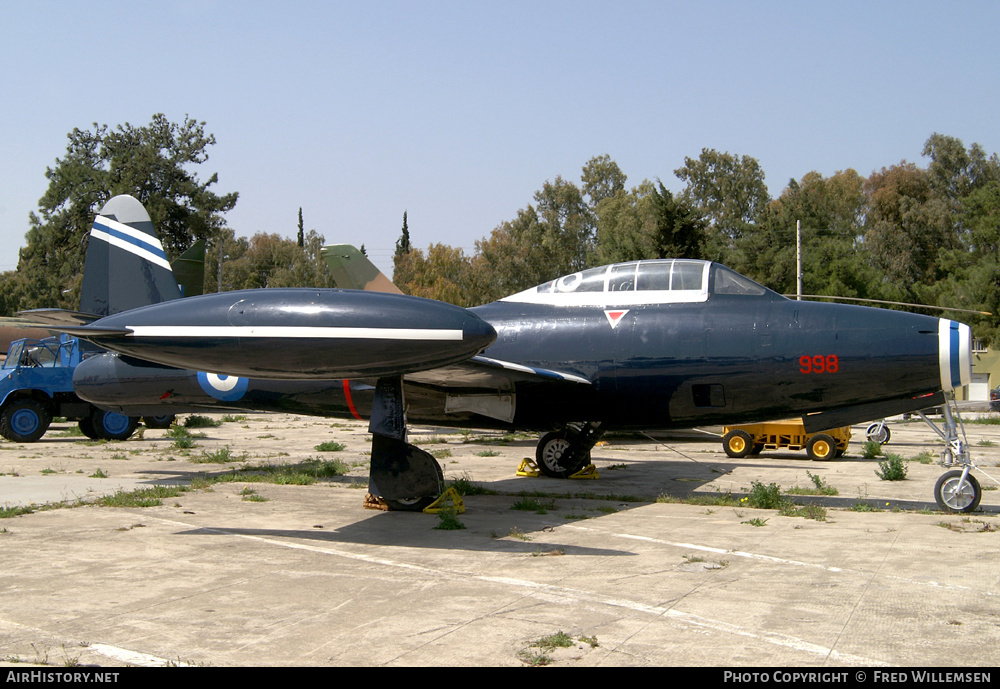 Aircraft Photo of 51-10822 | Republic F-84G Thunderjet | Greece - Air Force | AirHistory.net #169493