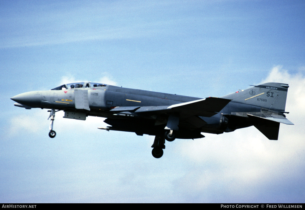 Aircraft Photo of 66-7589 / 67589 | McDonnell Douglas F-4D Phantom II | USA - Air Force | AirHistory.net #169497